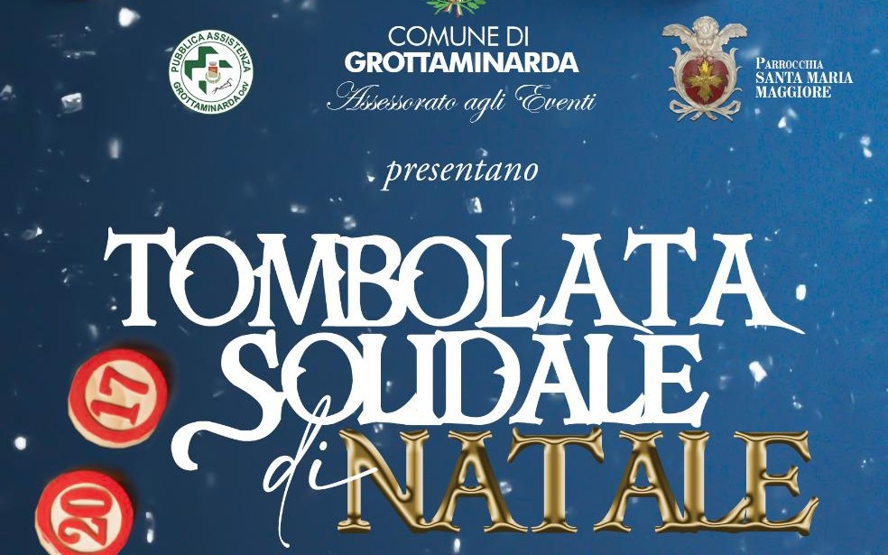 Grottaminarda Grande Successo Per La Tombolata Solidale Il Plurale